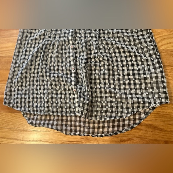 Anthropologie Maeve Gingham Sleeveless Buttondown - Size XS - Picture 4 of 12
